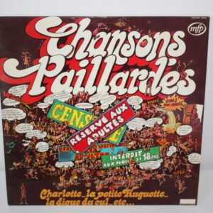 33t , chansons Paillardes