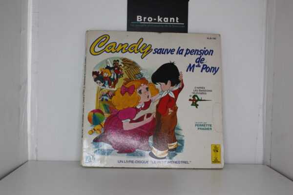 45T-1980 Candy sauve la pension de Mlle Pony disque livre