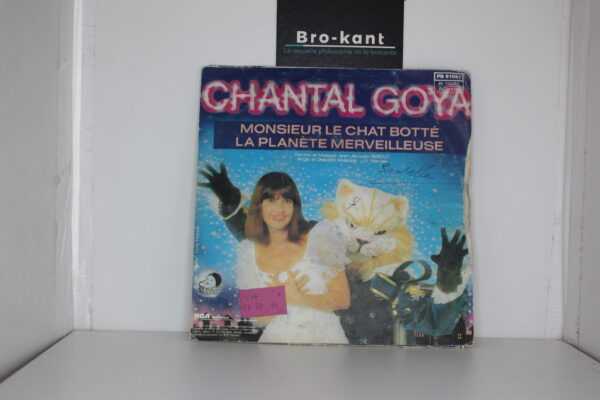 45T - 1982 Chantal Goya - monsieur le chat botté