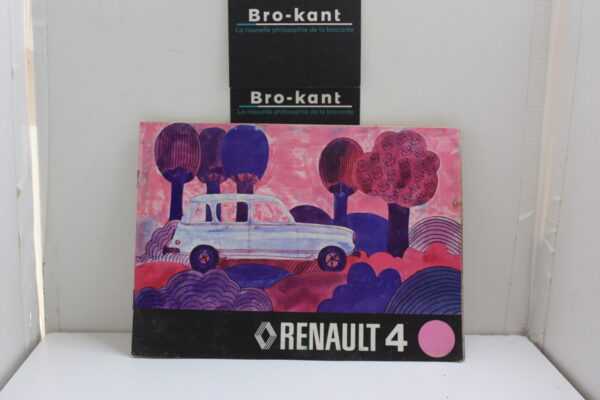 Manuel d'utilisation Renault 4 ( version NL )