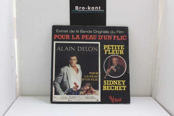 45T-1981 Bande original pour la peau d'un flic - Alain Delon - Sydney Bechet