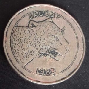 Médaille World Savers animal Jaguar 1989