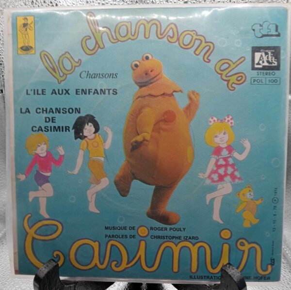 Bro-kant - Vinyle 45T "L'île aux enfants - la chanson de Casimir" (1974)