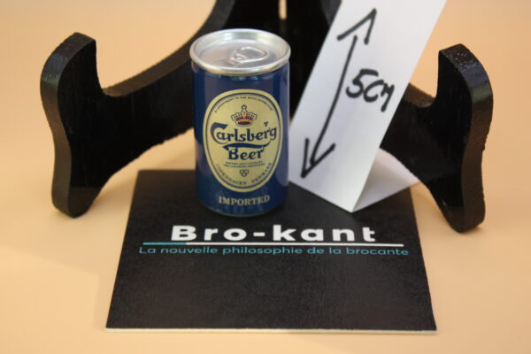 Bro-kant.com - Mini canette de bière décorative Carlsberg beer ( bleu )