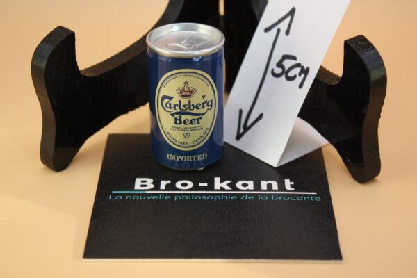 Bro-kant.com - Mini canette de bière décorative Carlsberg beer ( bleu )