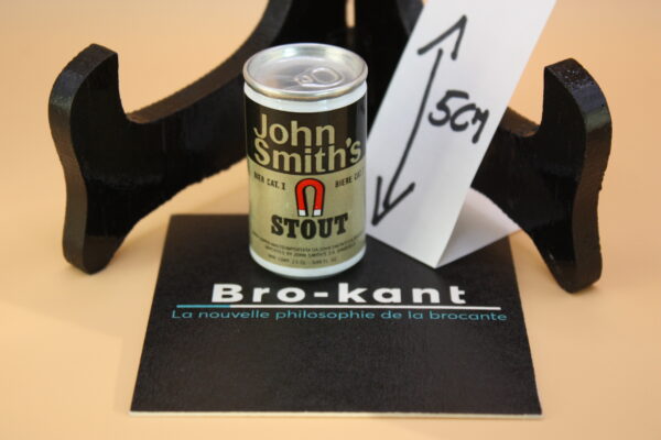 Bro-kant.com - Mini canette de bière décorative John Smith's Stout