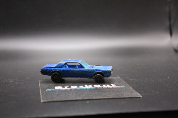 Bro-kant - Hot Wheels Redline Custom Cougar 1967 bleu